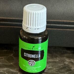 Young Living Citronella Oil in Green Bottle